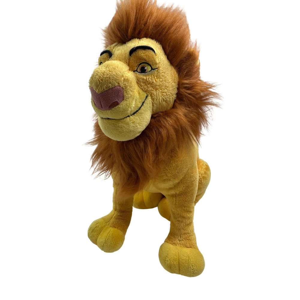 Disney Store Mufasa Plush The Lion King Stuffed Animal Collectible 14 in